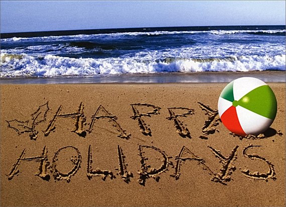 Beach Ball and Sand