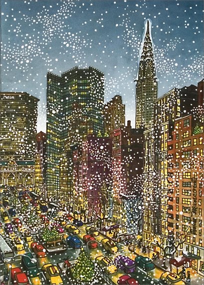 Bustling New York