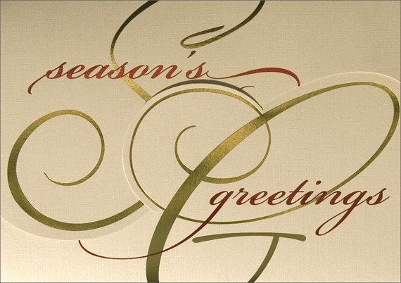 Elegant Script Season's Greetings