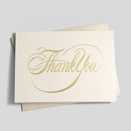 Elegant Thank You Card