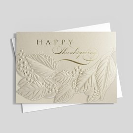 Leaves of Thanksgiving Card