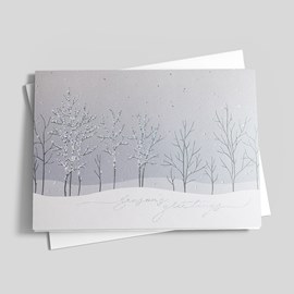 Silver Walk Holiday Card