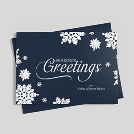 Evening Flurries Holiday Card