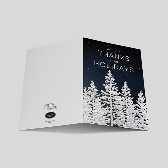 Silver Pines Holiday Card