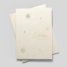 Precious Snowflakes Holiday Card