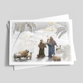 Blessings of Joy Christmas Card