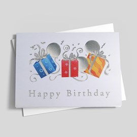 Treasured Gifts Birthday Card
