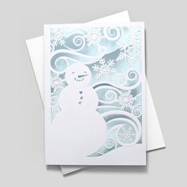 Frosty's Dream Holiday Card