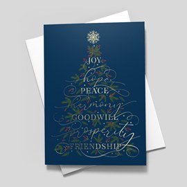 Goodwill Tree Holiday Card