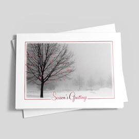 Winter Glow Holiday Card