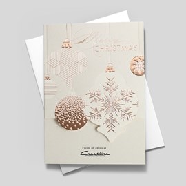 Geometric Winter Christmas Card