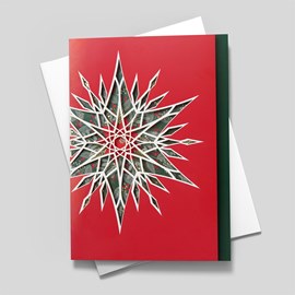 Seasonal Star Holiday Card