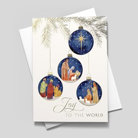Ornaments of Bethlehem Christmas Card
