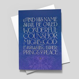 Everlasting Father Christmas Card