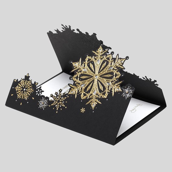 Treasured Snowflakes Holiday Card