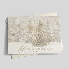 Winter's Embrace Holiday Card