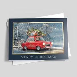 Holiday Delivery Christmas Card