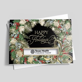 Glorious Wreath Holiday Card