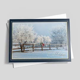 Winter Beauty Holiday Card