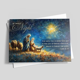 Holiest Night Christmas Card