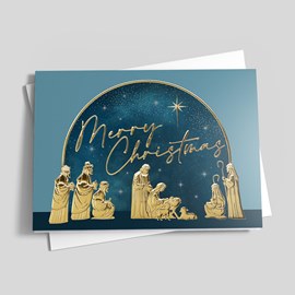Simple Beginnings Christmas Card