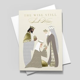 Three Wisemen Christmas Card