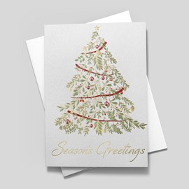 Elegant Tree Holiday Card