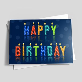 Candles and Polka Dots