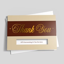 Ivory Business Thank You