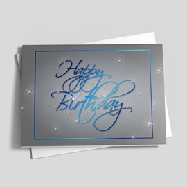 Blue Birthday Stardust