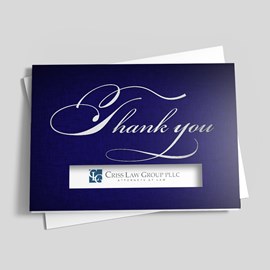 Basic Business Thank You