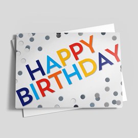 Modern Confetti Design