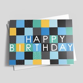 Quilted Happy Birthday