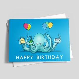 Awesome Octopus Birthday