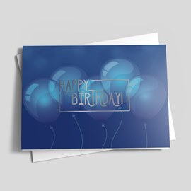 Blueberry Birthday Balloons