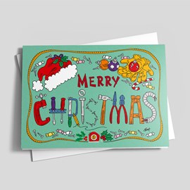 Santa's Tools Card