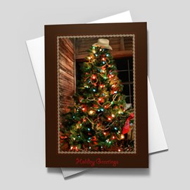 Cowboy Christmas Tree