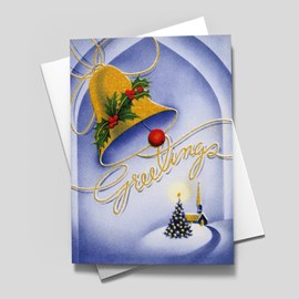 Vintage Bell Greeting