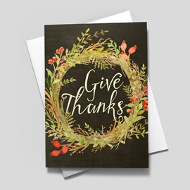 Give Thanks Wreath