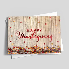 Rustic Berry Thanksgiving