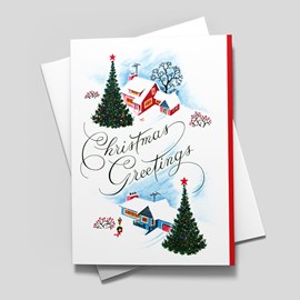 Tiny Christmas Village