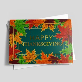 Changing Leaves Thanksgiving