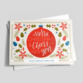 Classic Accents Holiday Card