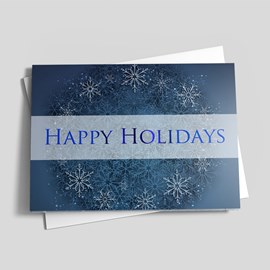 A Wreath of Holiday Snowflakes