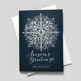 Simple Snowflake and Stripes