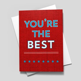 You're the Best Card
