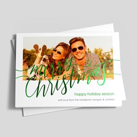 Green Christmas Script