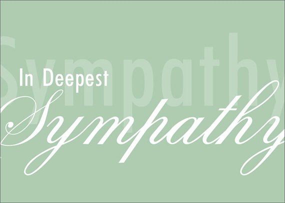 In Deepest Sympathy Card