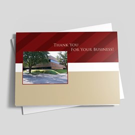 Professional Thank You Photo