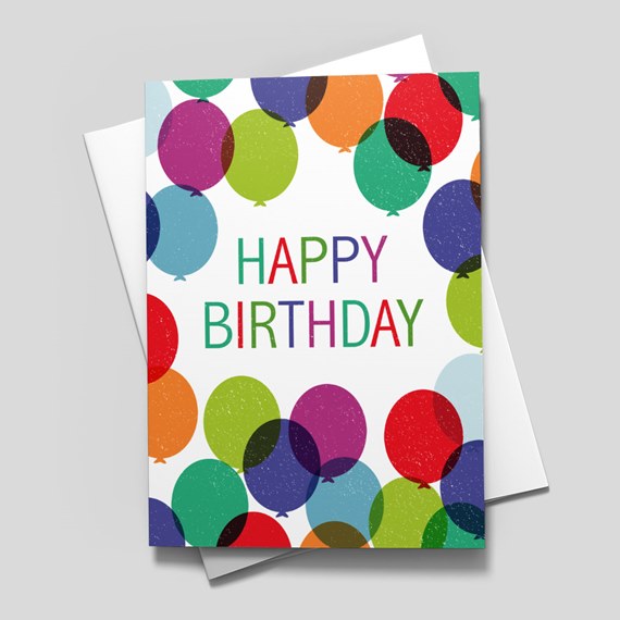 Bottomless Birthday Balloons - Birthday Greeting Cards by CardsDirect